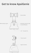 Apai Genie The Smart Personal Robot-Cameraman, 360 Object Tracking Holder
Black.