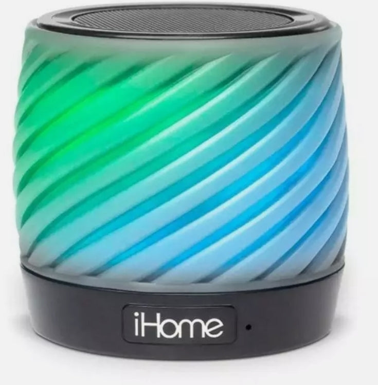 iHome  Color Changing Bluetooth Speaker with Speaker Phone