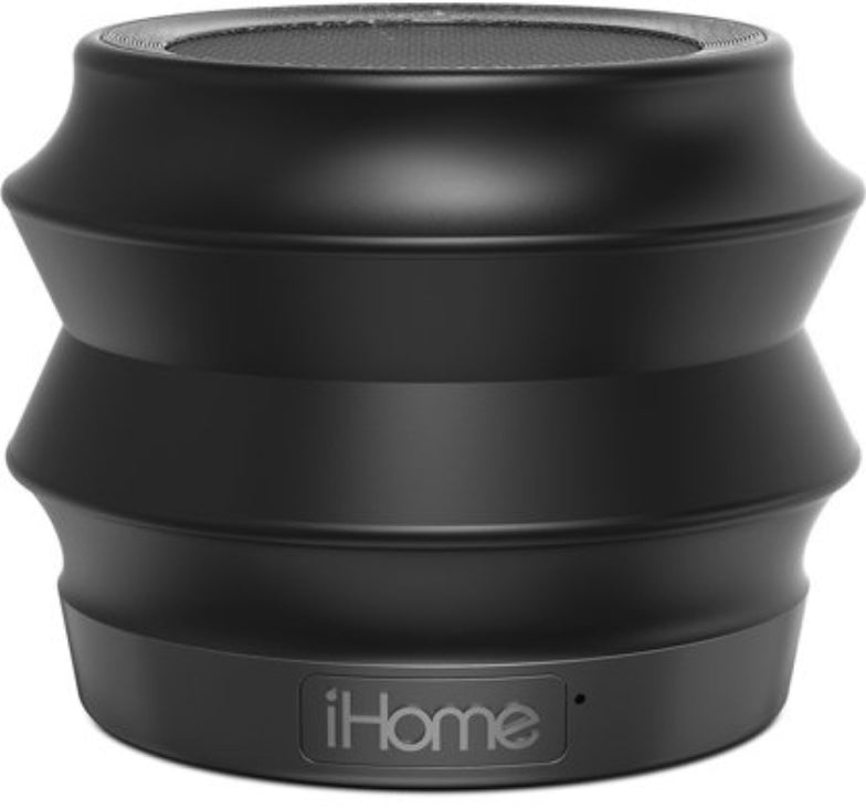 iHome Portable Collapsible Rechargeable Bluetooth Wireless Speaker with Speakerphone