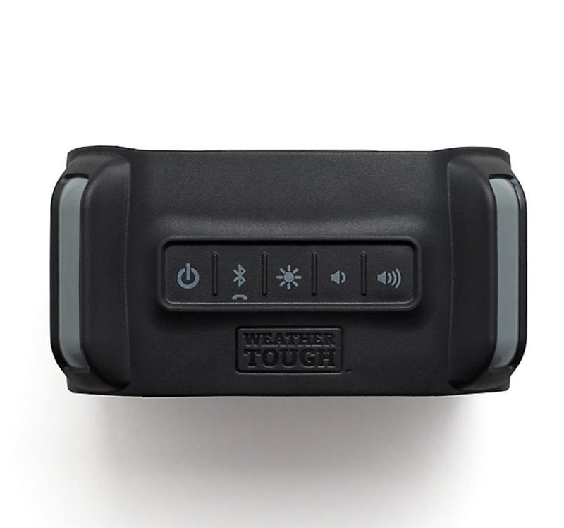 iHome™ Weather Tough™ Portable Rechargeable Bluetooth Speaker in Black