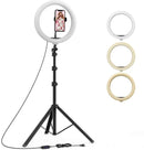 10 inch Led ring light with 2.1 Meter Tripod