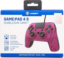 SNAKEBYTE GAMEPAD S - WIRED PS4 CONTROLLER - BUBBLEGUM CAMO - PLAYSTATION 4