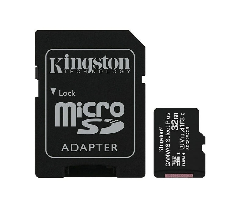 Kingston 32 GB Canvas Select Plus MicroSD Card with SD Adapter