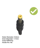 19V 3.42A 5.5 1.7mm Replacement AC Adapter Charger for Acer laptop