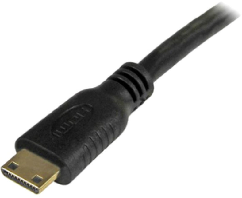 6 ft High Speed HDMI® Cable with Ethernet- HDMI to HDMI Mini- M/M - Black