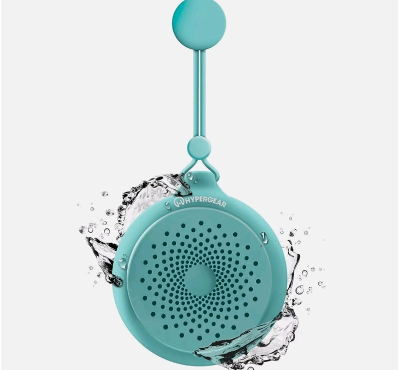 HyperGear Splash, Bluetooth Wireless HD Speaker w/Built-in Mic - For The Shower green