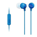 Sony MDR-EX15APB Fashion Colour EX In-Ear Wired Earbuds - Black