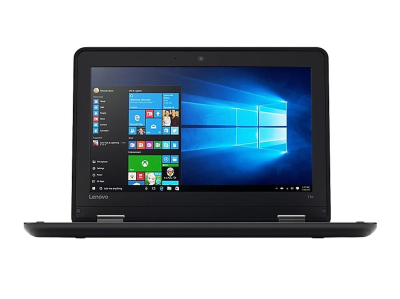 Lenovo ThinkPad Yoga 11e 11.6" Refurbished Notebook, Intel Celeron, 8GB Memory, 128GB SSD, Windows 10 Pro