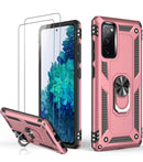 Military Rugged Phone Case With Finger Ring Holder For Samsung S22, S22 Pro, S22 ultra