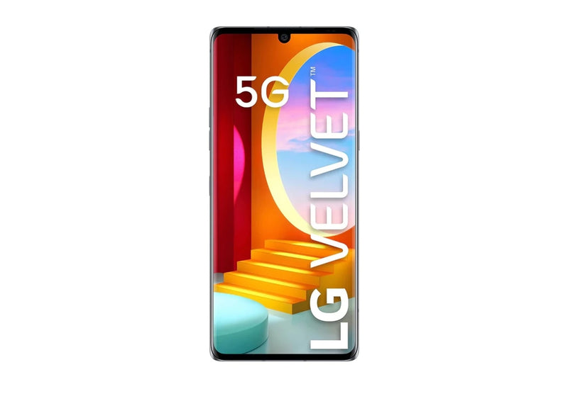 LG Velvet 5G 128GB - GSM Unlocked Smartphone - International Model - Aurora Grey