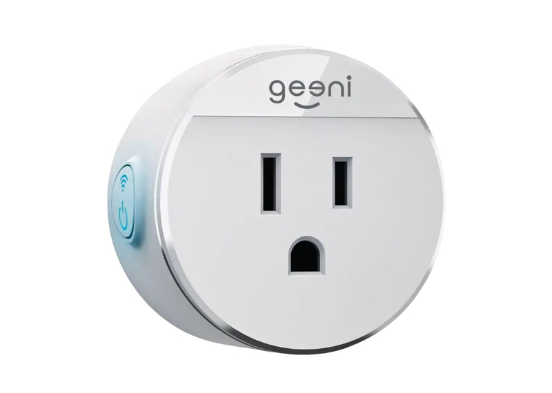 Geeni SPOT Smart Wifi Outlet Plug, Compatible with Alexa and Google Assistant, White