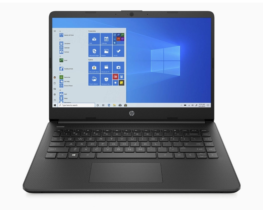 HP 14-inch Laptop, AMD 3020e Processor, AMD Radeon Graphics, 4 GB Ram,