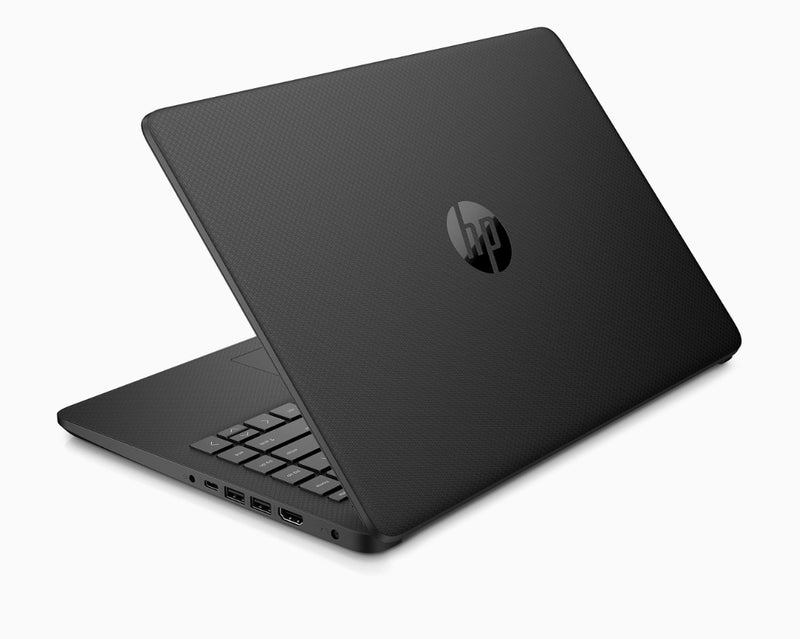 HP 14-inch Laptop, AMD 3020e Processor, AMD Radeon Graphics, 4 GB Ram, 64 GB eMMC Internal Storage, (14-fq0010ca, Jet Black)