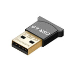 USB 4.0 Bluetooth Adapter Wireless Dongle High Speed CSR for PC Windows Computer