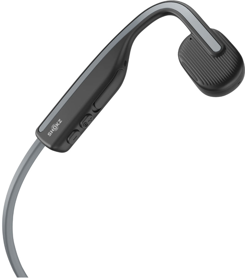 AfterShokz OpenMove Bone Conduction Noise Cancelling Bluetooth Headphones - Grey