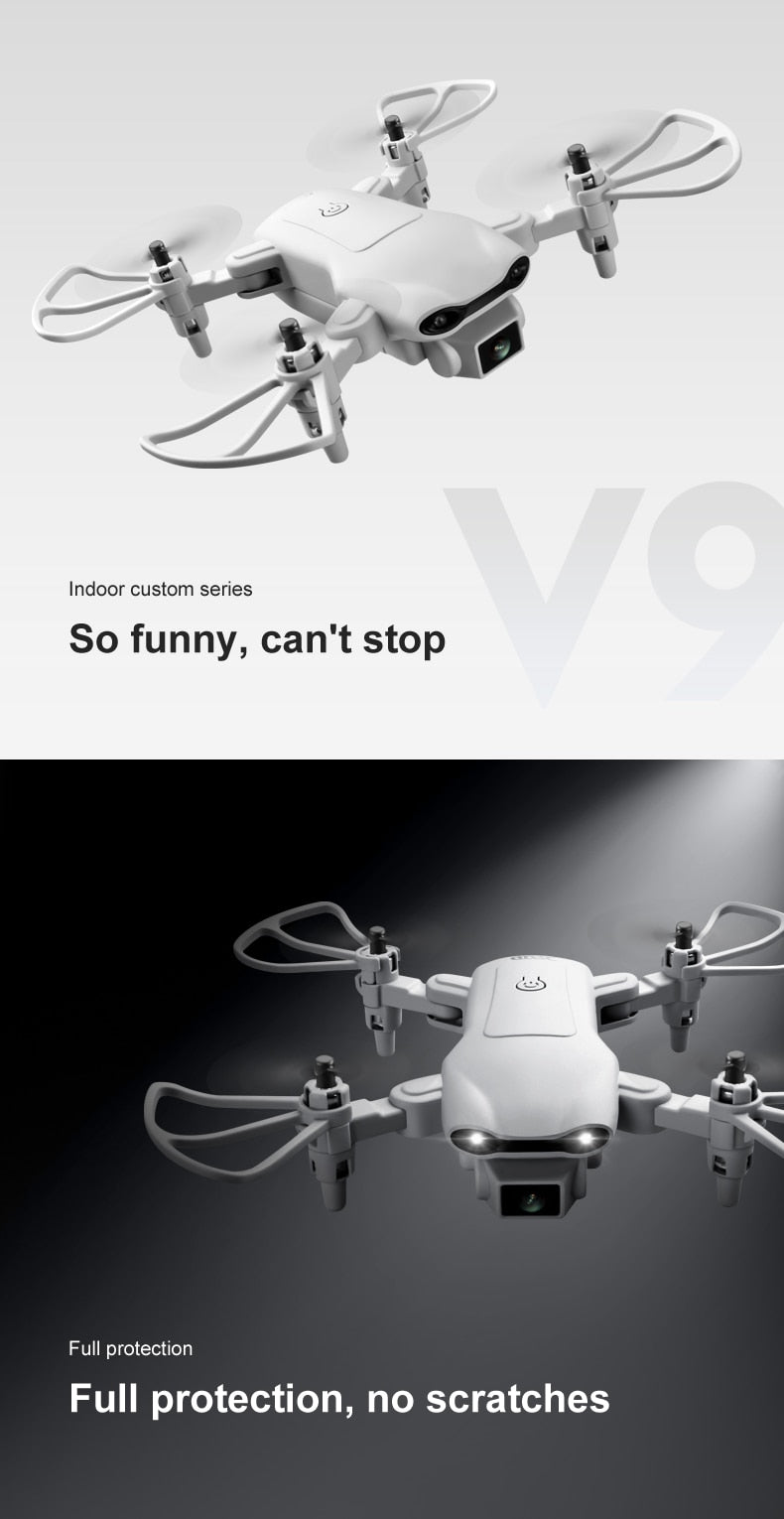 V9 Mini Drone 4k profession HD Wide Angle Camera 1080P